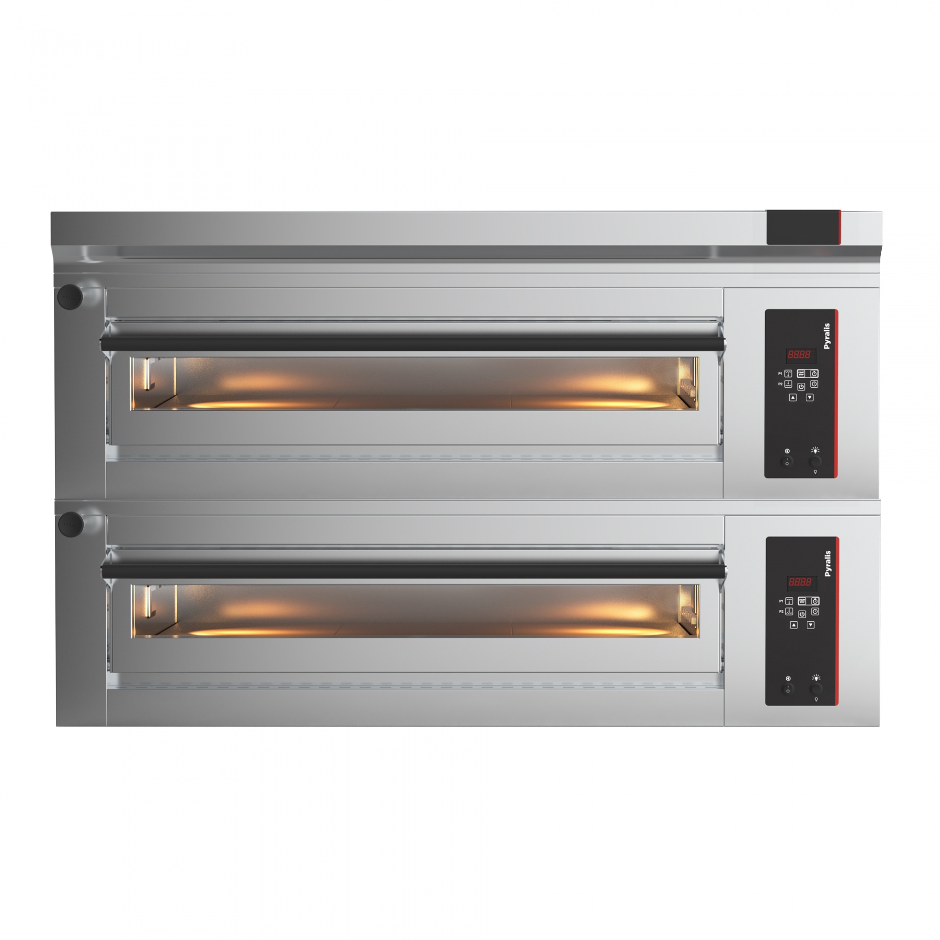 Pizza pec 2x6, celošamot., el. programovateľná-D12-Pyralis-FRC
