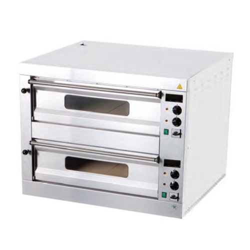 Pizza pec 2x4, celošamot., digit. teplomer-P-8