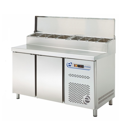 Stôl chladiaci snack, 2 x dvere-RTPZ-135D
