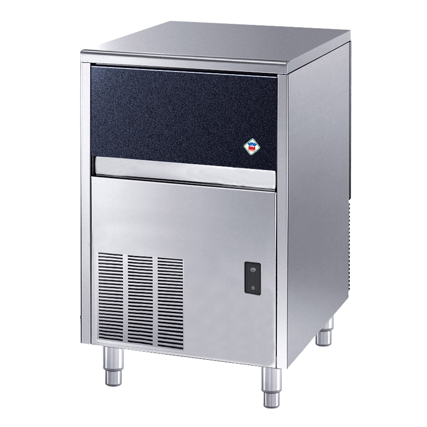 Výrobník kockového ľadu vzduchom chladený s odp. čerpadlom, 38kg/deň-IMC-3316ADP